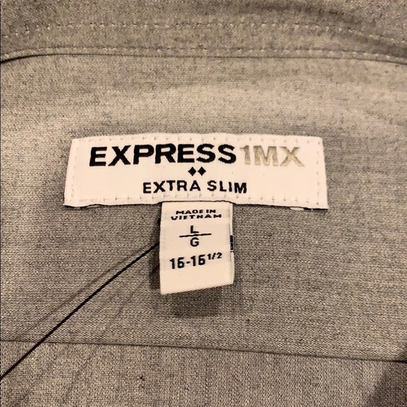 Express Grey 1MX shirt Large - Picture 2 of 3